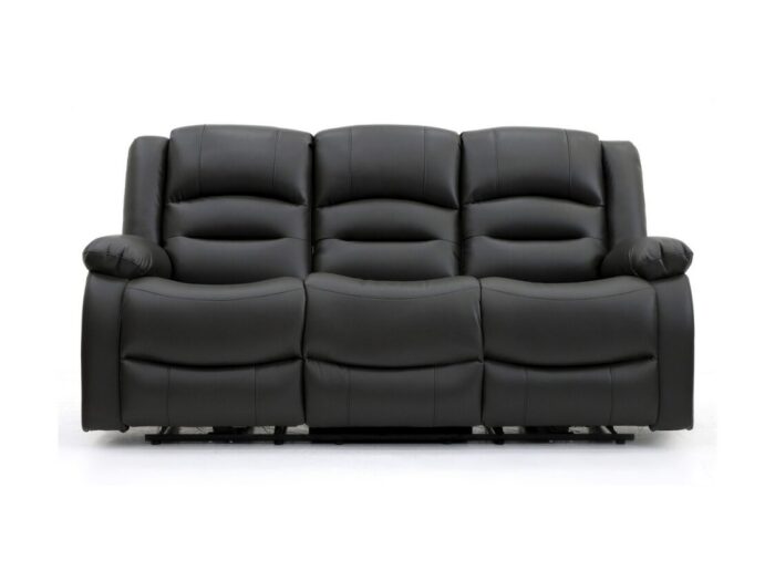 3 Seater Electric Recliner Sofa Black