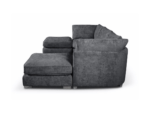 Brixton U Shape Sofa Charcoal Grey