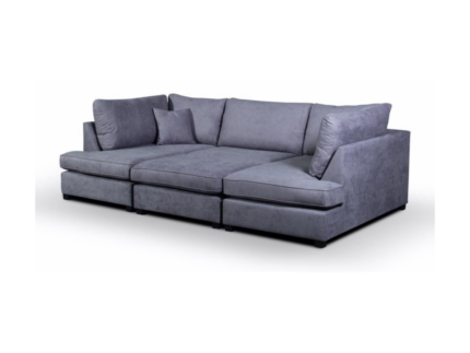 U Shape Sofa with Footstool