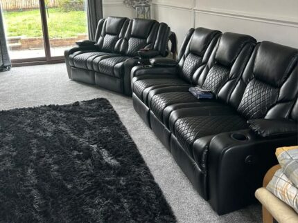 Electric Recliner Sofa Set