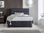 Bed with Storage and Headboard