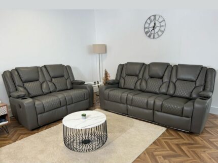 2 Seater Electric Recliner Sofa Set