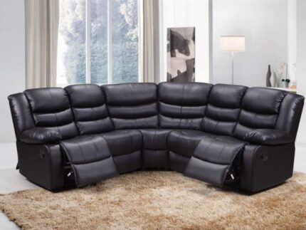 Recliner corner sofa