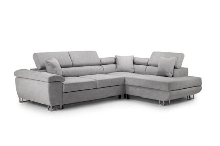 ANTON SOFA BED RIGHT HAND SIDE CORNER GREY