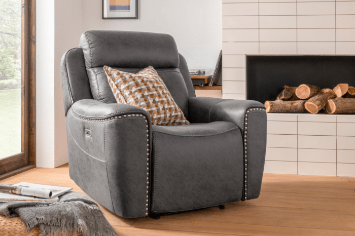 Leather Armchair Recliner