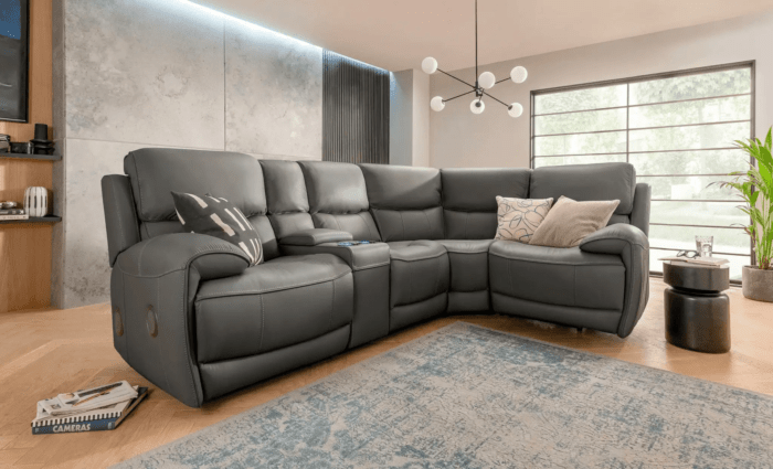 corner recliner sofa