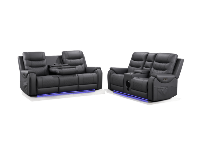 3 and 2 Electric Recliner Sofa Set