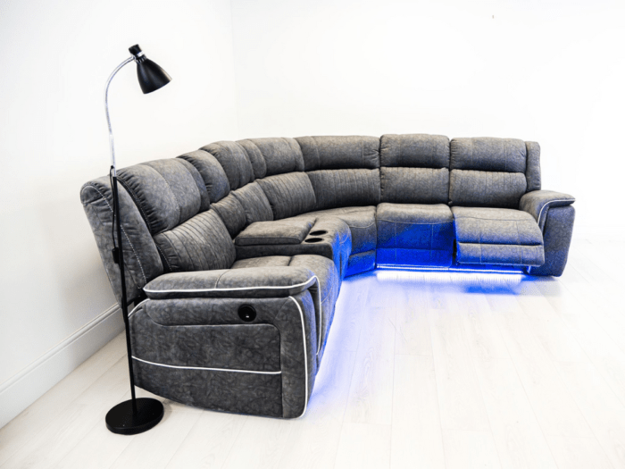 Electric Recliner Corner Sofa