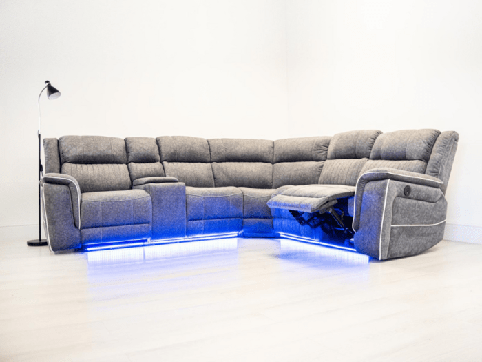 Electric Recliner Corner Sofa