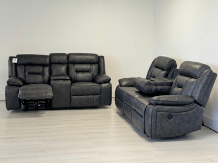 2 and 3 seater electric recliner sofa