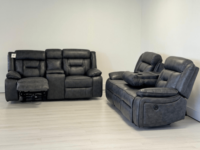 2 and 3 seater electric recliner sofa