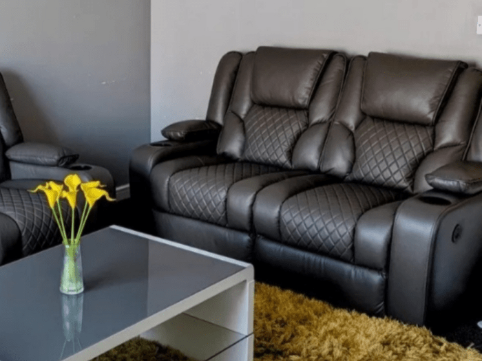 2 seater electric recliner sofa