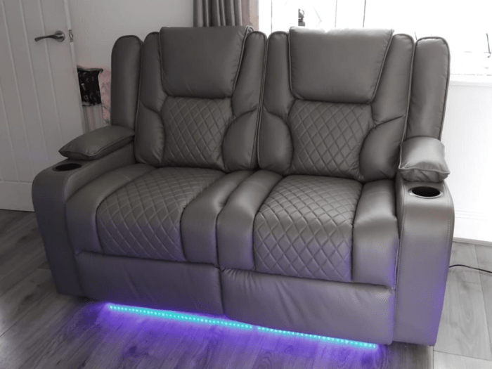 2 seater electric recliner sofa