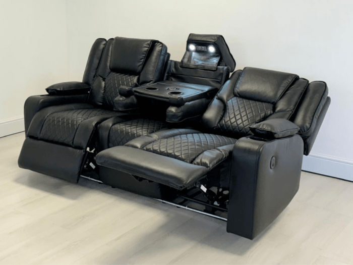 3 seater electric recliner sofa