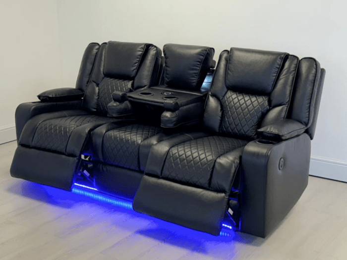 3 seater electric recliner sofa