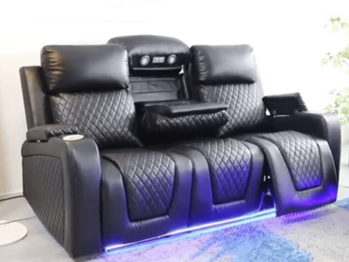 3 seater electric recliner sofa