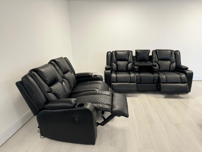 3+2 Electric Recliner Sofa Set