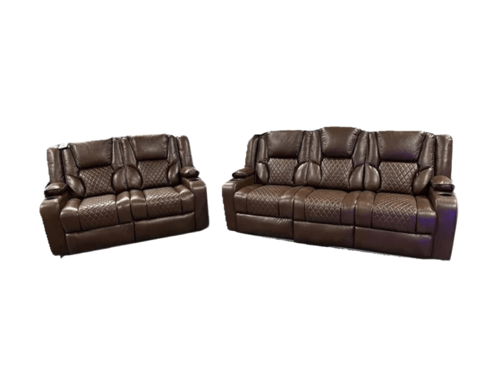 Electric Recliner Sofa Set