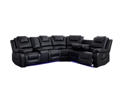 electric recliner corner sofa